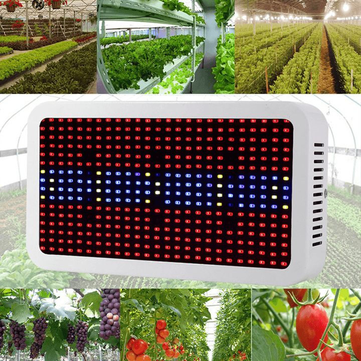 400W LED Plant Hydroponic Flower Grow Light for Indoor Hydro Plant Veg Flower Plant Panel