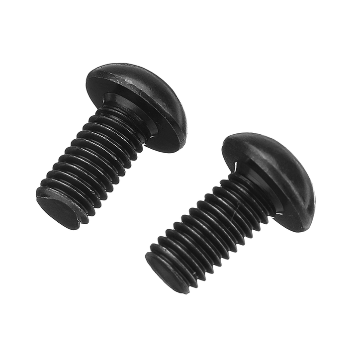 Suleve‚Ñ¢ M5CH8 50Pcs M5 10.9 Grade Carbon Steel Hex Socket Cap Head Screw 6-40Mm Optional Length