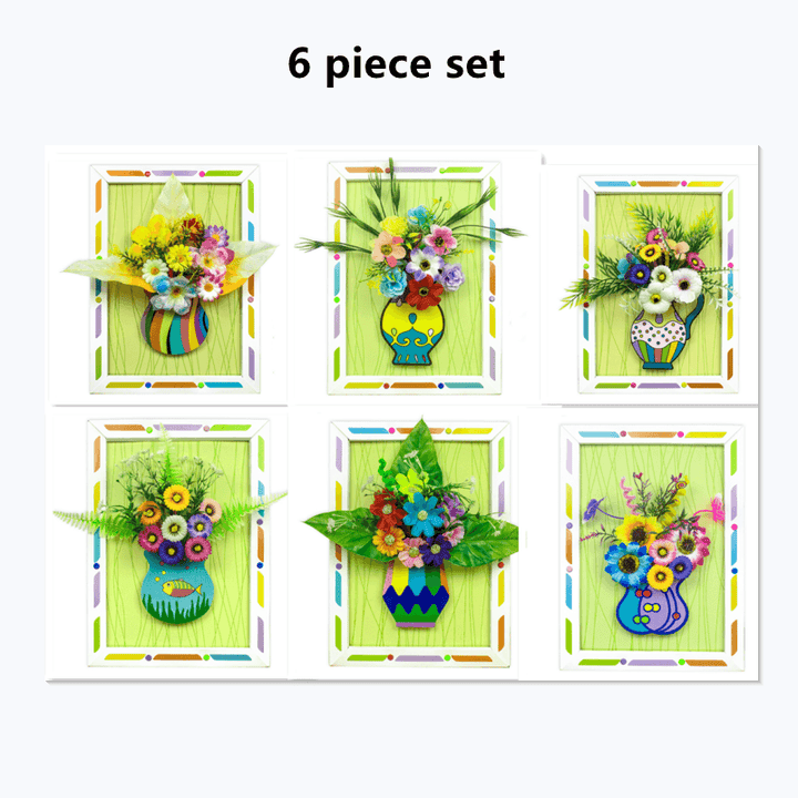 Handmade Button Bouquet Children'S Educational Toys