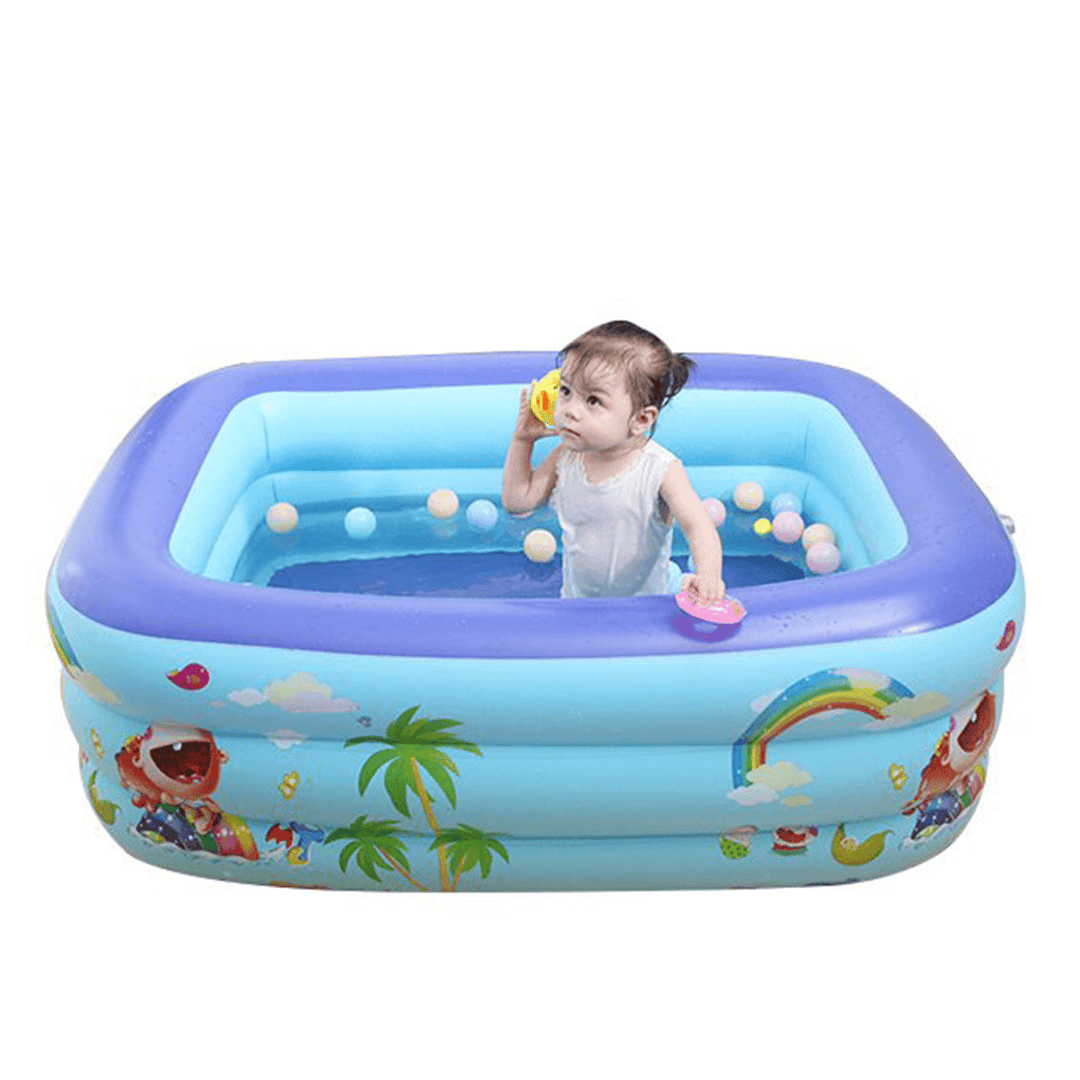 Children Inflatable Swimming Pool Bathing Tub Baby Toddler Paddling Kids for Children Swimming Supplies