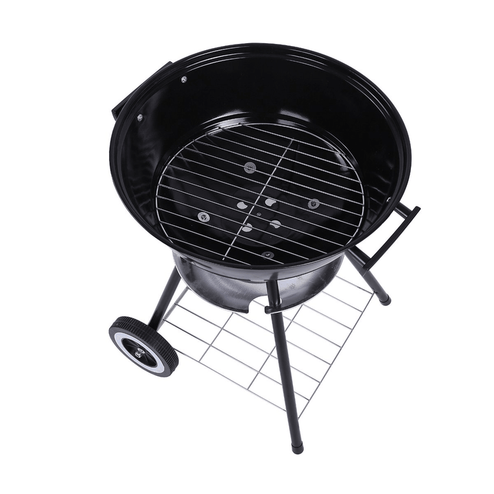 17'' Charcoal BBQ Grill Pit Outdoor Camping Cooker Bars Backyard Barbecue Tool