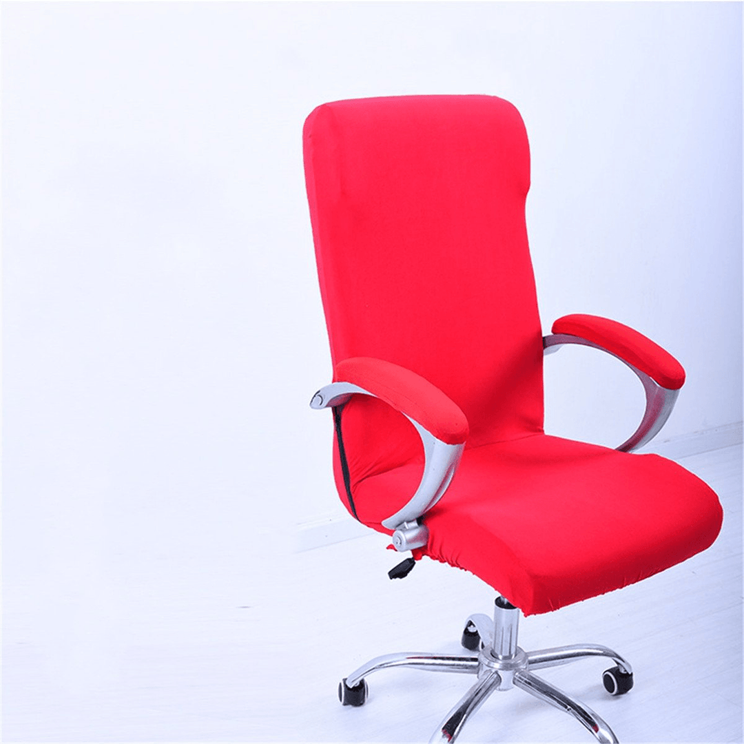 Spandex Office Computer Chair Covers Stretchable Rotate Swivel Chair Seat for Office Home