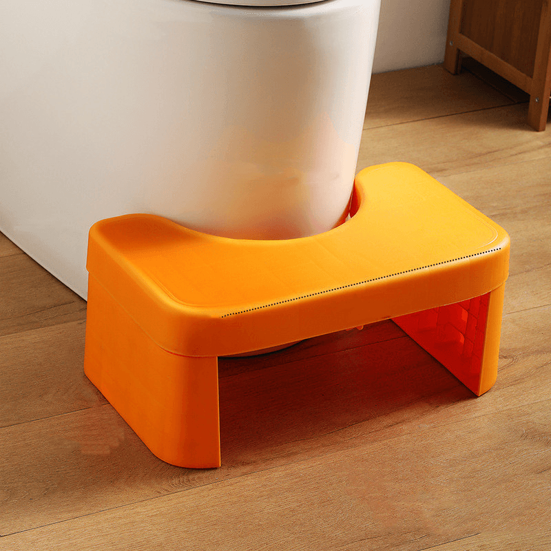 Creative Toilet Stool 35¬∞ Assist Defecation Stable and Antiskid Strong Bearing Curve Fitting - MRSLM