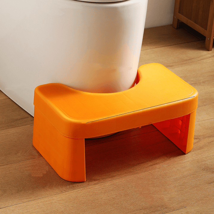 Creative Toilet Stool 35¬∞ Assist Defecation Stable and Antiskid Strong Bearing Curve Fitting - MRSLM