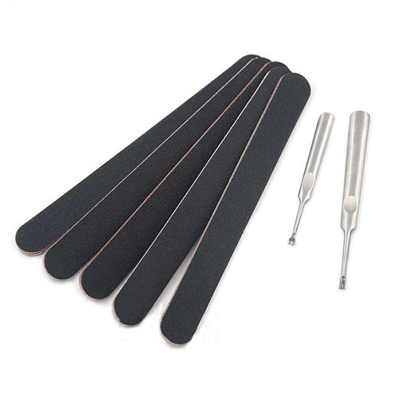 18Pcs/Lot Craft DIY Leather Hole Punches Tools Punch Edger Belt Puncher Set Leather Hand Tools