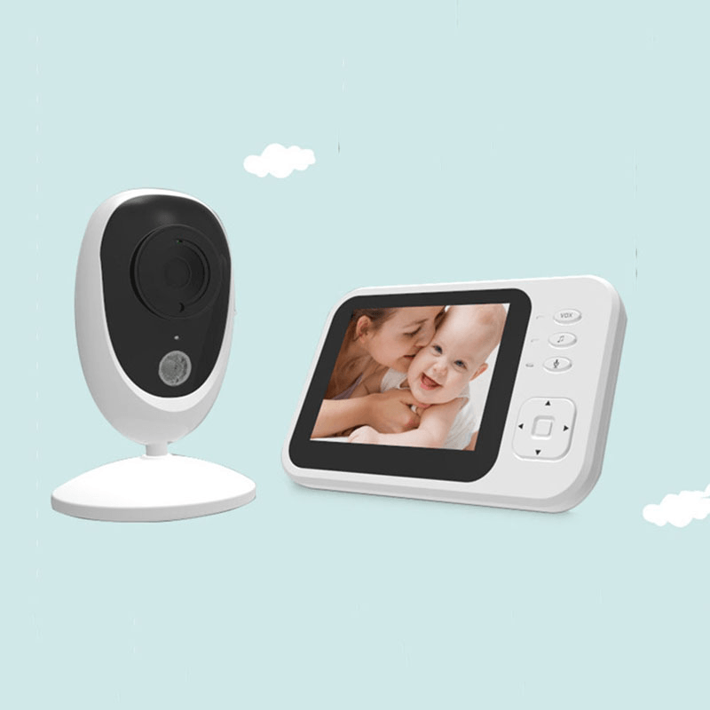 Wifi Baby Monitor with Camera Video Baby Sleeping Nanny Audio Night Vision Home Security Babyphone Camera