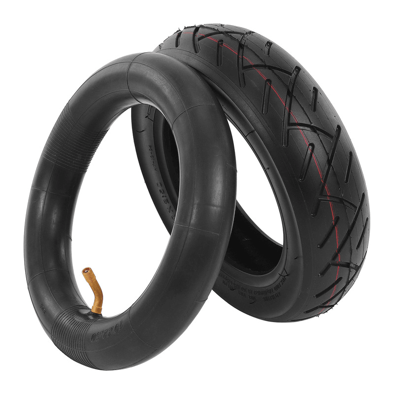 BIKIGHT Scooter Pneumatic Tires Inner Tire Outer Tire Set for 10 Inch Scooter Balance Bike Accessories