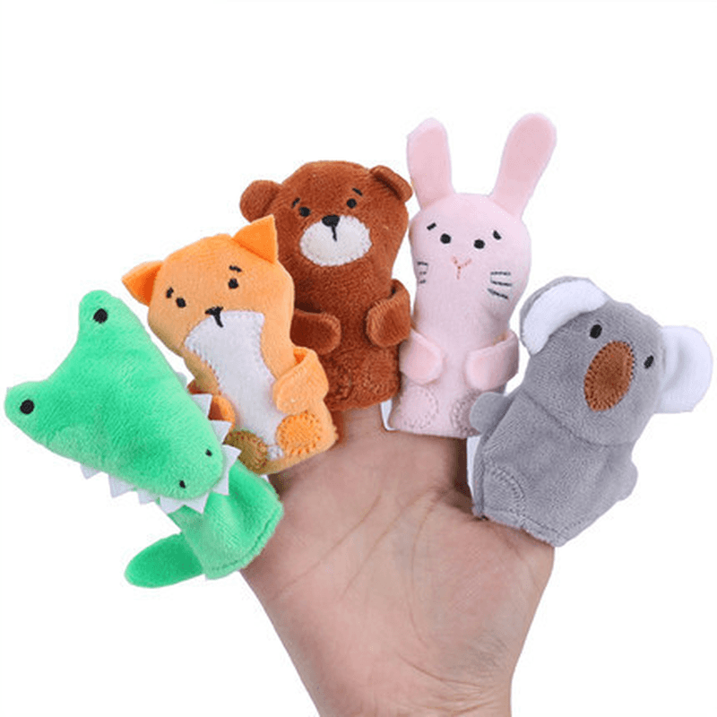 Preschool Children Doll Finger Doll Baby Toys to Appease