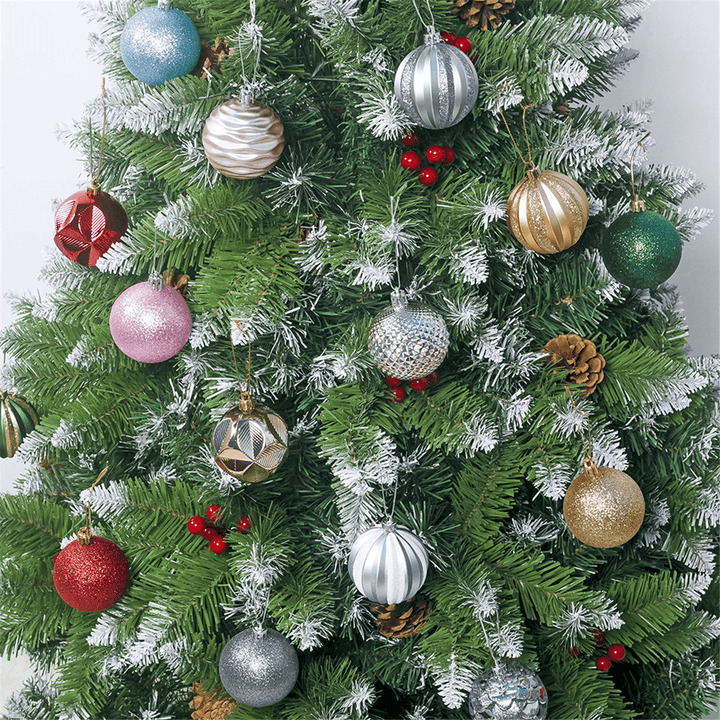 12Pcs 50Mm Christmas Tree Ball Baubles Decoration Xmas Hanging Party Ornaments