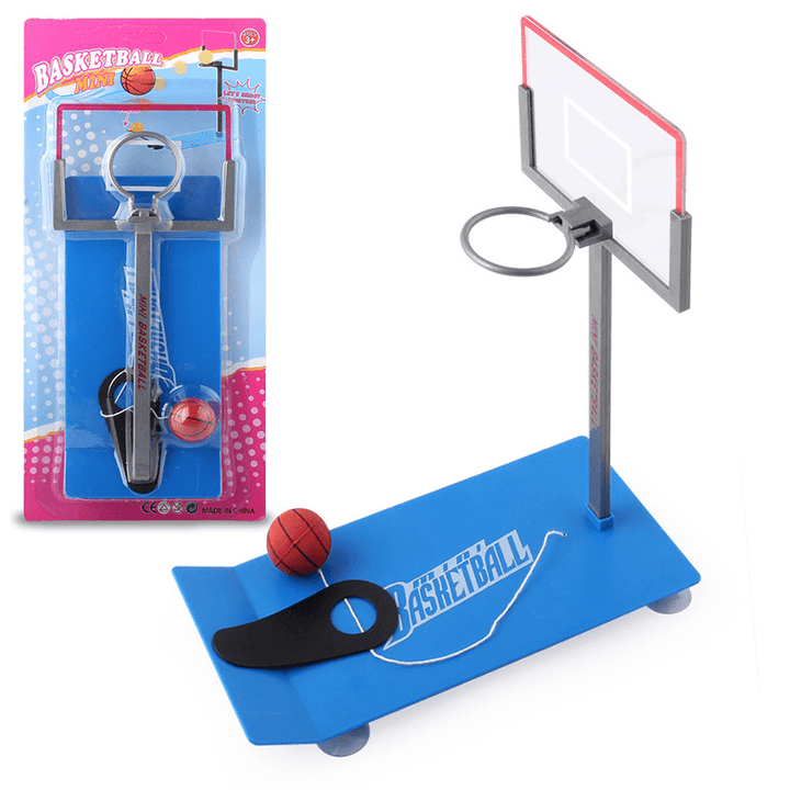 Decompression Table Basketball Game Shooting Rack Game Folding Basketball Stand Educational Finger Toy