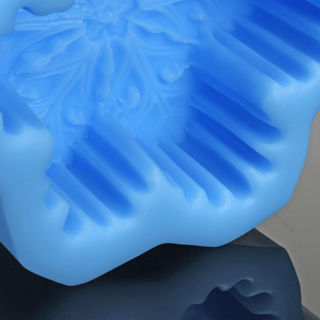 Christmas Snowflake Silicone Soap DIY Mold Handmade Candle Soap Mold 3D Mould Baking Mold