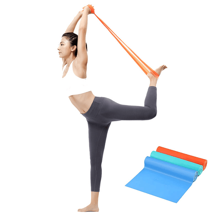 15-25Lbs TPE Yoga Elastic Band Indoor Yoga Training Resistance Bands Body Shaping Exercise Tools