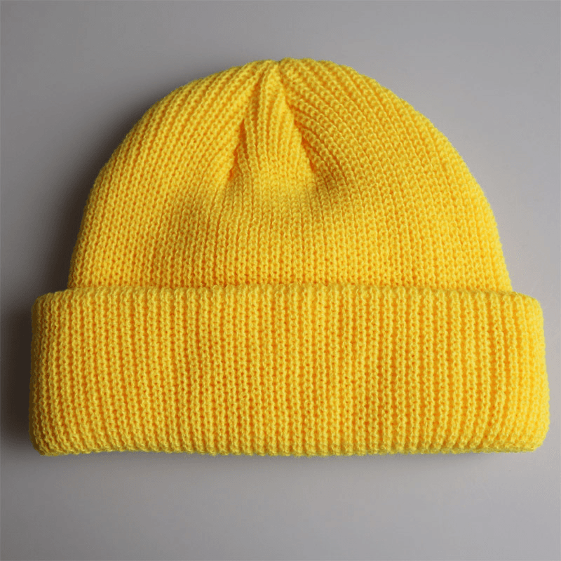 Knitted Hat Hip Hop Pullover Cap