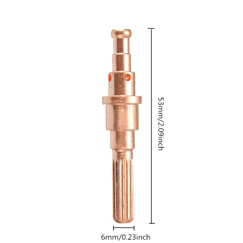 10Pcs Plasma Electrode Fit Cutter Consumables Spare Parts Tool for Thermal Dynamics SL60~SL100