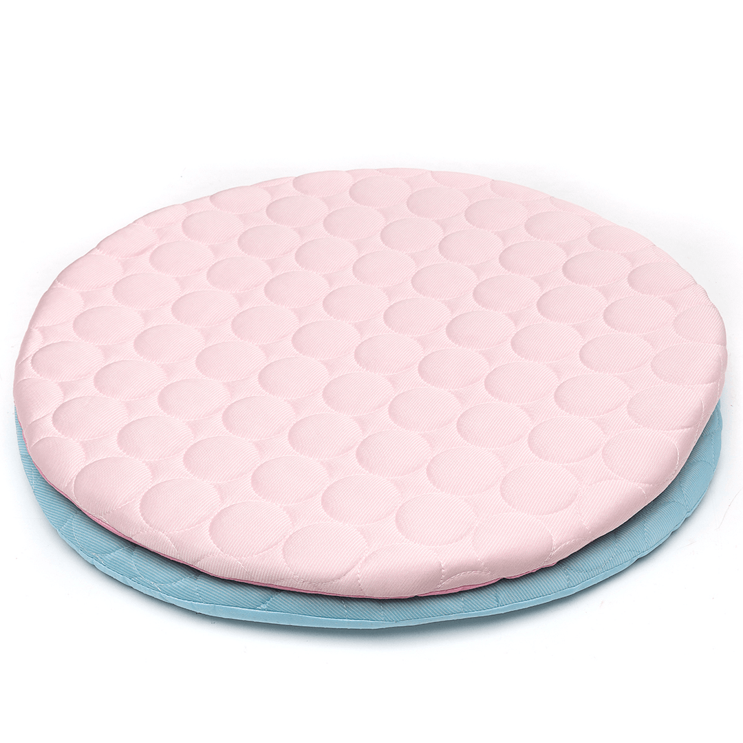 42R/50R Pet Dog Cat Soft Summer Chilly Cooling Mat Cold Bed Fiber Mats Pad Pet Seat Cushion