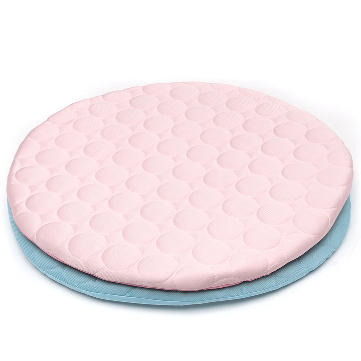 42R/50R Pet Dog Cat Soft Summer Chilly Cooling Mat Cold Bed Fiber Mats Pad Pet Seat Cushion