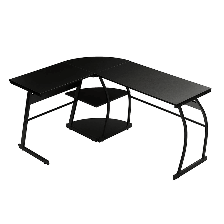 L-Shape Desk 73 Inch Corner Computer Desk Laptop PC Table Workstation Study Gaming Office