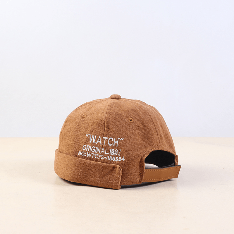 Fashion Letter Embroidery Landlord Hat Pumpkin Beret