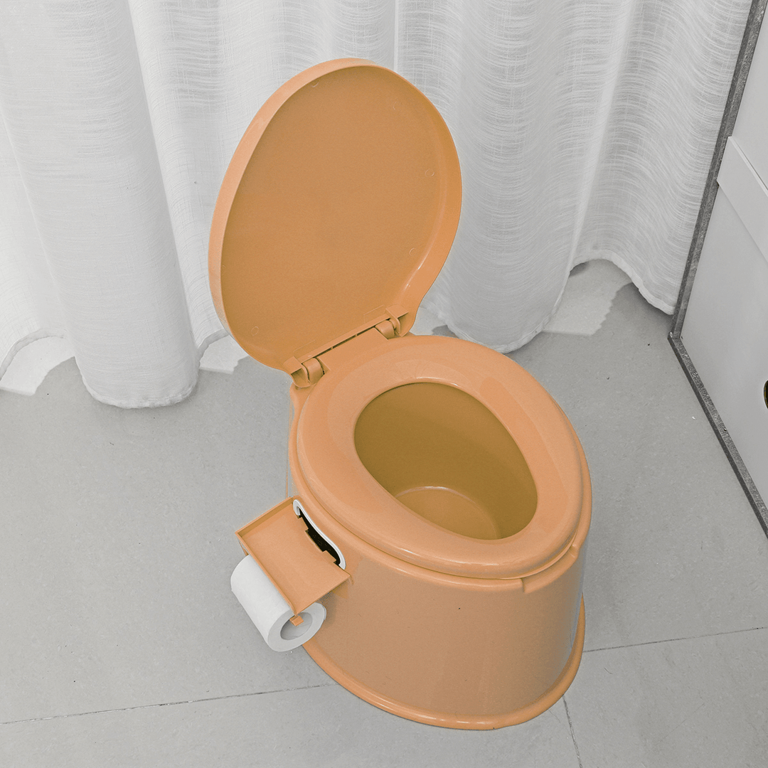 Portable Large Potty Commode Mobile Toilet Detachable Stool for the Elderly and Gravida - MRSLM