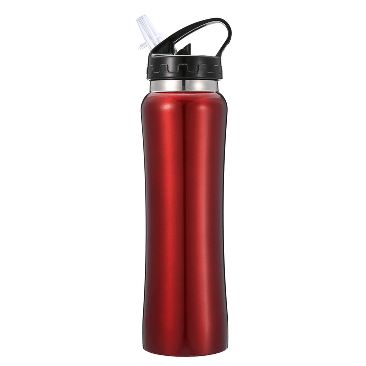 Insulated Stainless Steel Sports Water Bottle Leakproof 550Ml Vacuum Thermos Cup