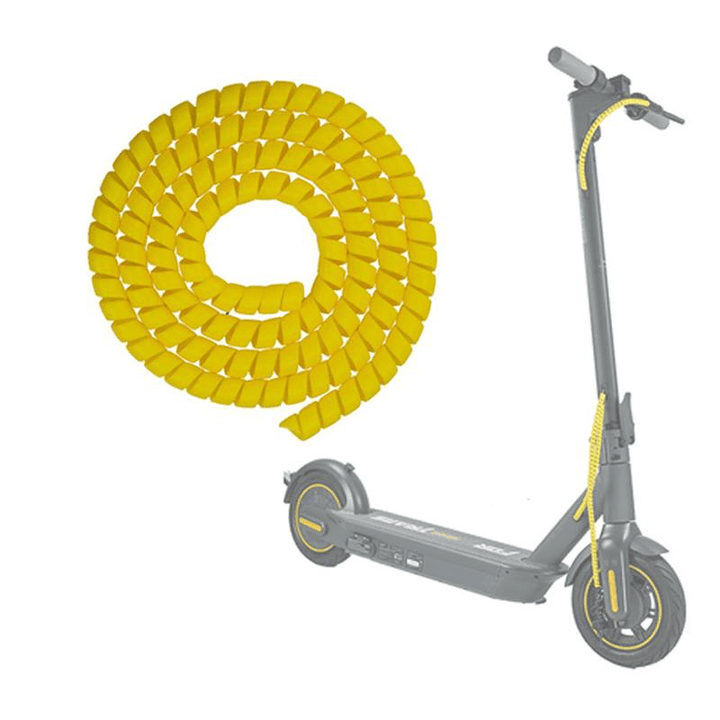 1M Scootor Wire Pipe Protection Spiral Wrap Cable Wire Protector Cover for M365 Scooter