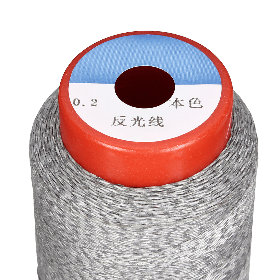 500M 0.2Mm Polyester Reflective Sewing Tools Thread Line Embroidery Spool Safety Garment