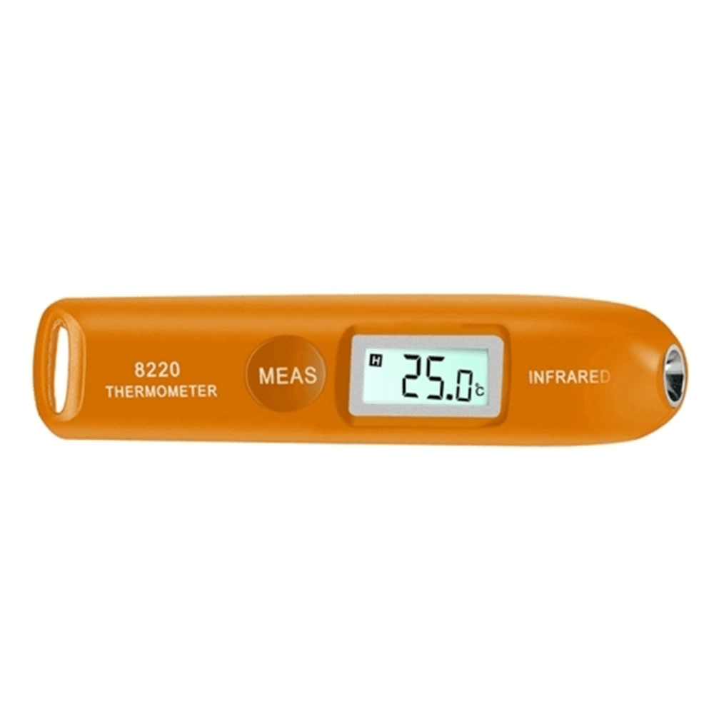 Mini Digital Infrared Temperature Detector Portable Temperature Measuring Pen with LCD Display Screen Compact for Body Temperature