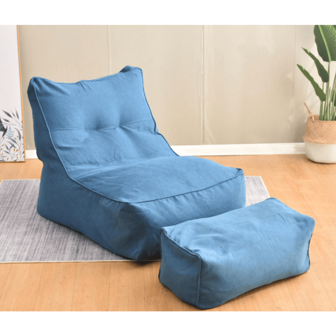 Large Bean Bag Cover and Inner Cover for Adults Kids Multicolor Lazy Sofa Gaming Bed Chair