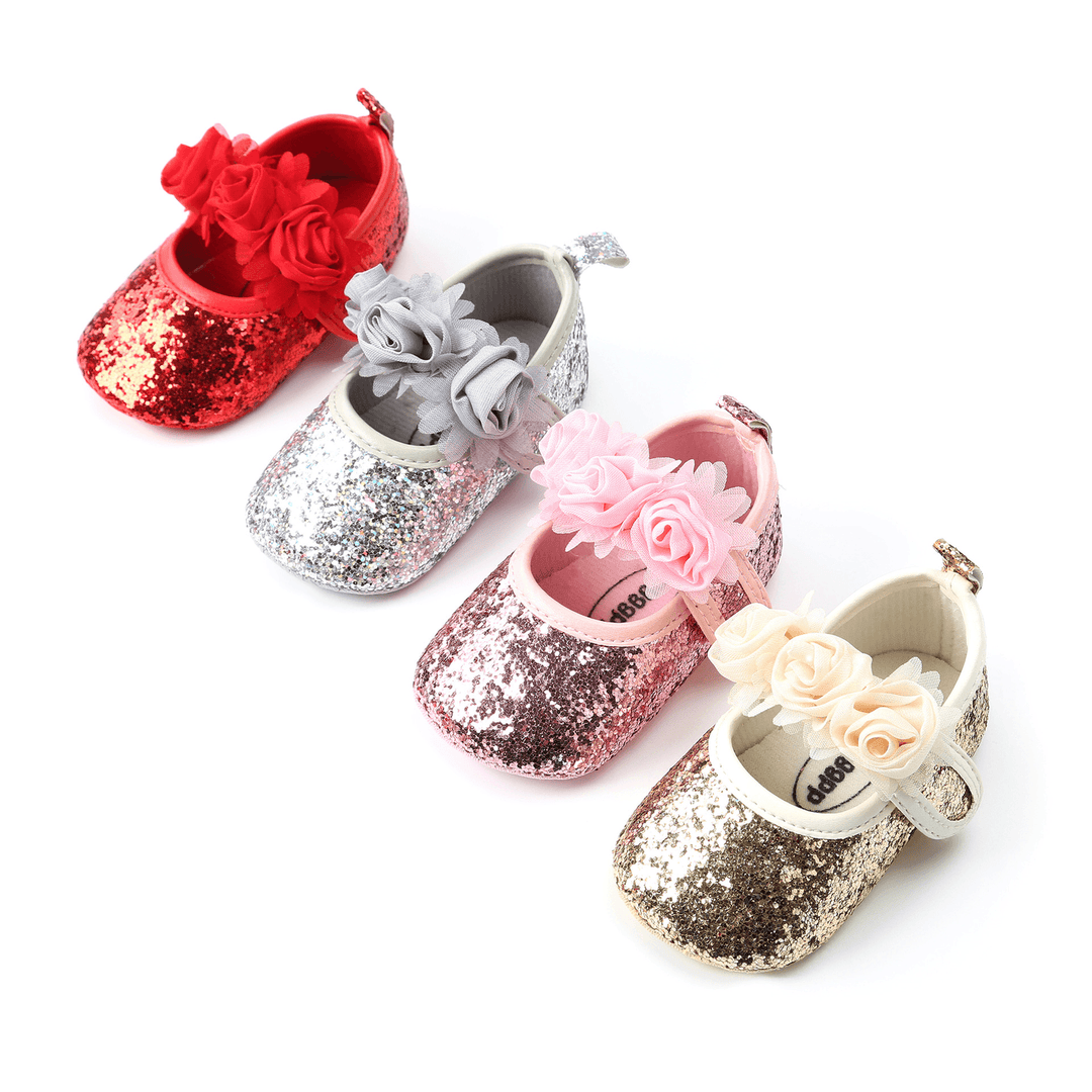 Rose Baby Shoes