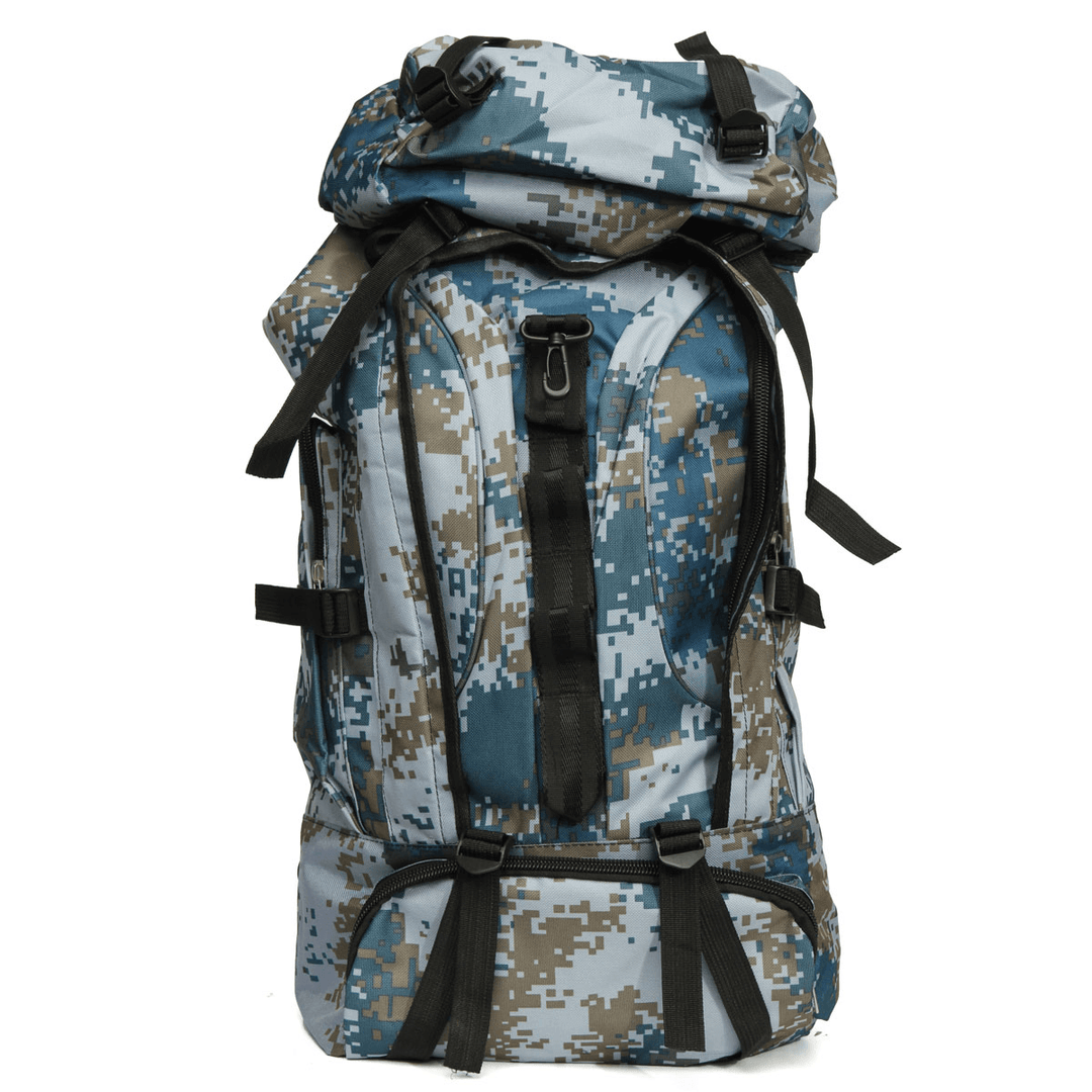 80L Outdoor Tactical Bag Climbing Backpack Waterproof Sports Travel Hiking Camping Rucksack