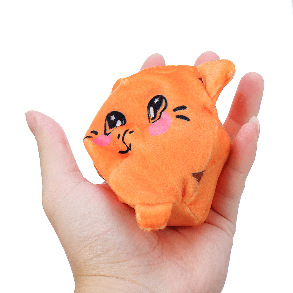 3.5" Squishamals Tiger Squishy Foamed Stuffed Squishimal Toy Slow Rising Plush Toy Pendant