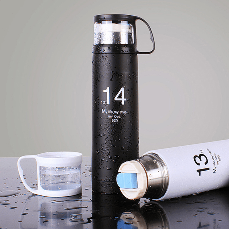 1314 Lovers Cup Stainless Steel Vacuum Flask Thermos Cup Portable Travel Mug