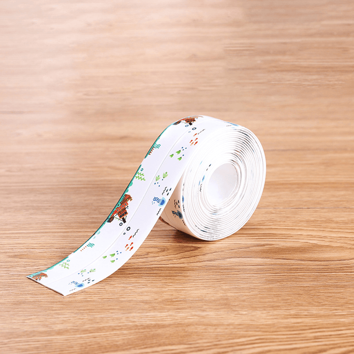 3.2M Waterproof Sealing Strip Self-Adhesive Tape Mildew Proof Tape for Kitchen Bathroom Toilet Wall Corner