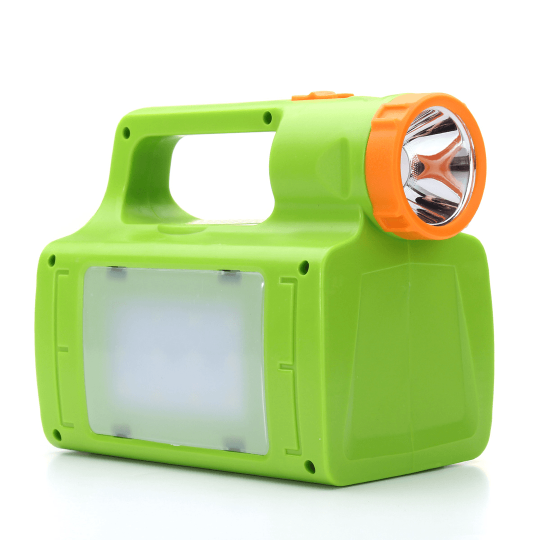 6V 6W Solar Lights LED Camping Lantern Hanging Flashlight Lamp Emergency Power Supply 8000Mah