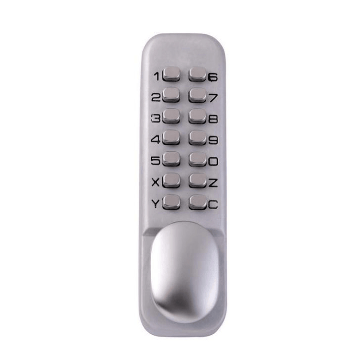 Universal Keyless Entry Mechanical Keypad Push Button Password Zinc Alloy Door Security Code Lock