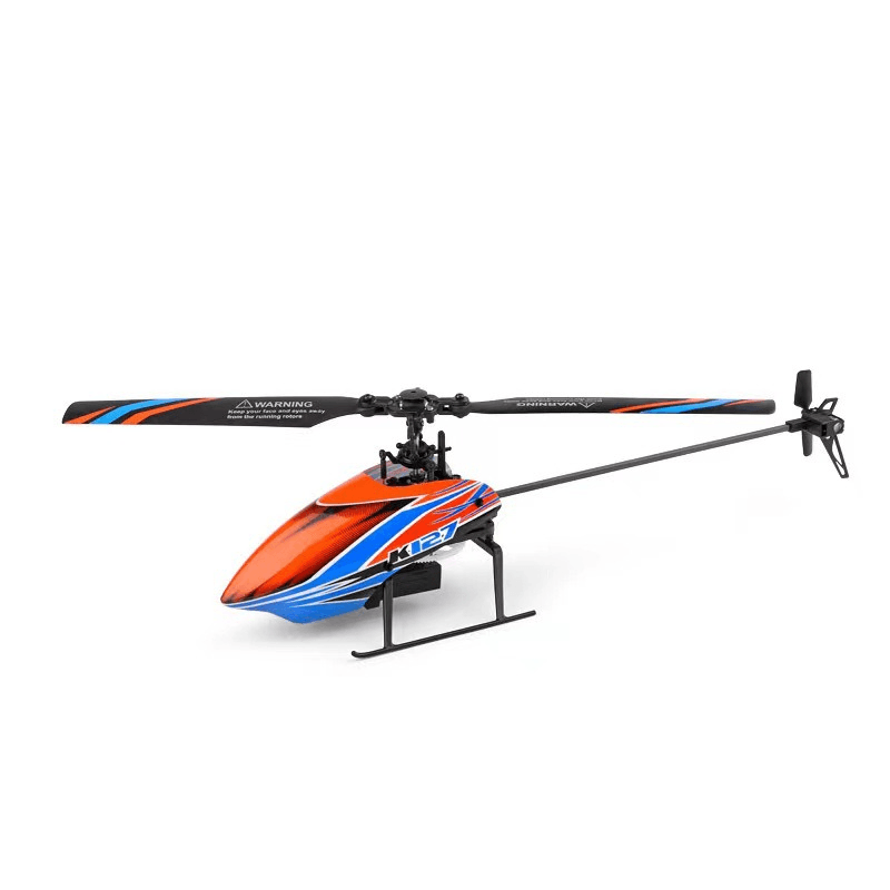 Four-Way Single Propeller Aileronless Remote Control Helicopter with Air Pressure