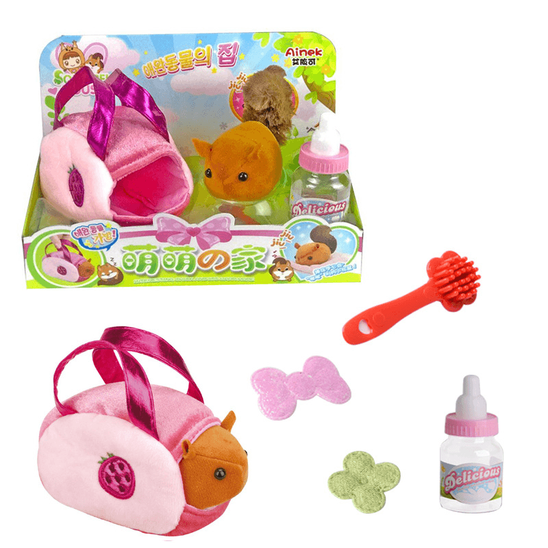 Electronic Induction Pet Cute Rabbit Girl Play House Toy