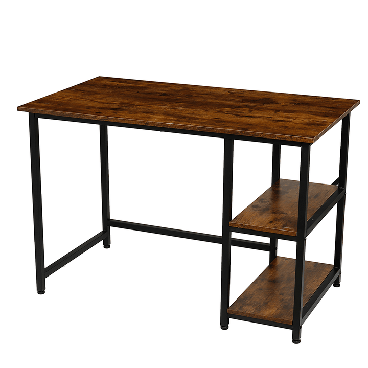 Computer Desk with Storage Shelves Study Writing Gaming Table for Home Office