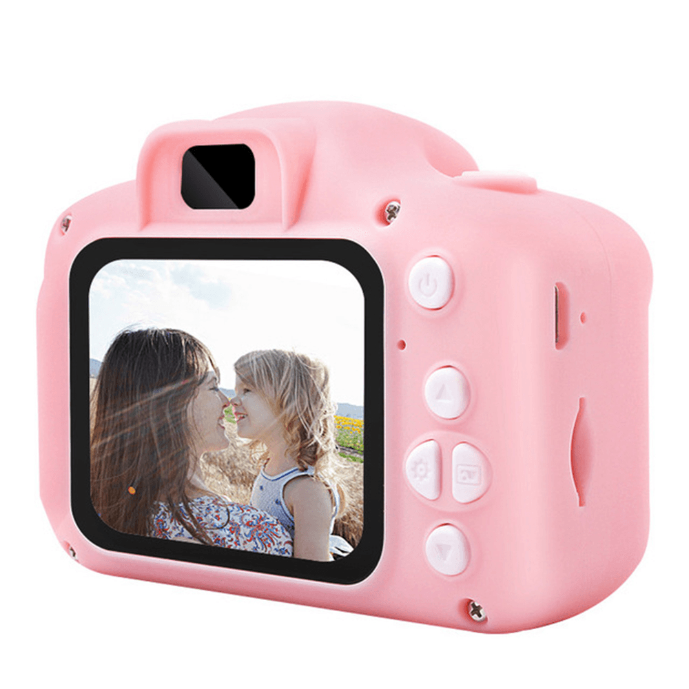 Kids Camera 1080P HD Video Intelligent Shooting Children'S Digital Camera with 2 Inch Display Screen for Kid Toy Gift - MRSLM