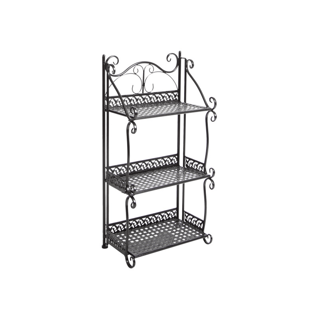 1 Piece 3/4/5 Tiers Folding Storage Shelf Nordic Minimalist Multifunctional Bookshelf Storage Racks Holders for Office Home Bedroom Bathroom Kitchen