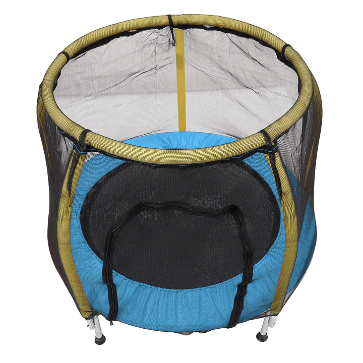 150KG Children Trampoline round Mute Fitness Safety Jumping Child Fitness Protection Bed Furniture Indoor Playground