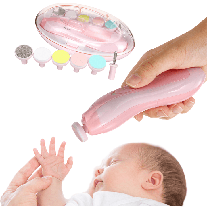 Electric Baby Nail Trimmer Kids Infant Baby Cutter Nail Care for Baby Trimmer Manicure Clipper Scissors