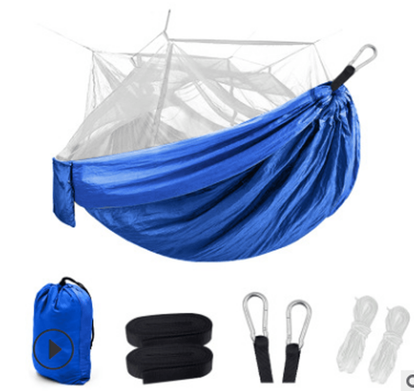 Ultralight Parachute Hammock Hunting Mosquito Net Double Person Sleeping Bed Garden Outdoor Camping Portable Hammock