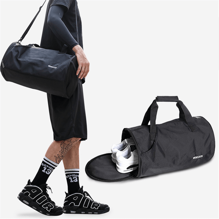 Outdoor Sport Gym Duffle Backpack Luggage Travel Fitness Shoulder Bag Shoes Basketball Storage Organizer