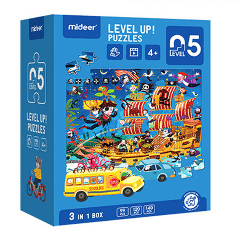 Milu Advanced Jigsaw Puzzle Early Childhood Education Development Logic Thinking Big Piece Jigsaw Puzzle Educational Toys