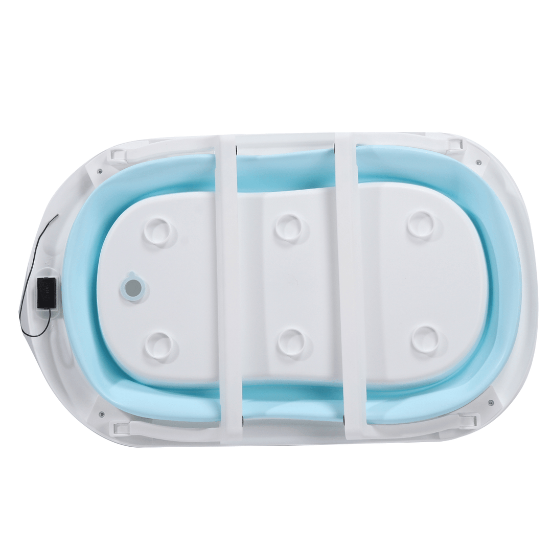 Portable Foldable Baby Bathtub Infant Newbornbath Tub Temperature Sensitive