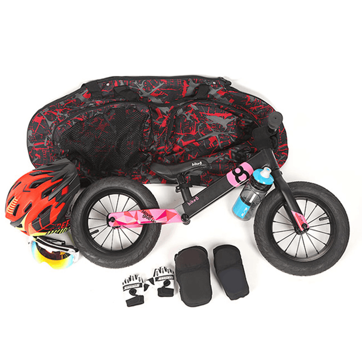 Oxford Cloth 12 Inch Scooter Carrying Bag Wear Resistant Children Bike Storage Bag Kids Balance Bicycle Scooter Cover