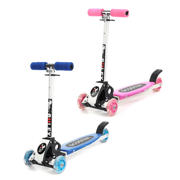 3 Wheels 15Km/H Foldable Aluminum Alloy PU Wheel Anti-Skidding Kick Scooter for Kids