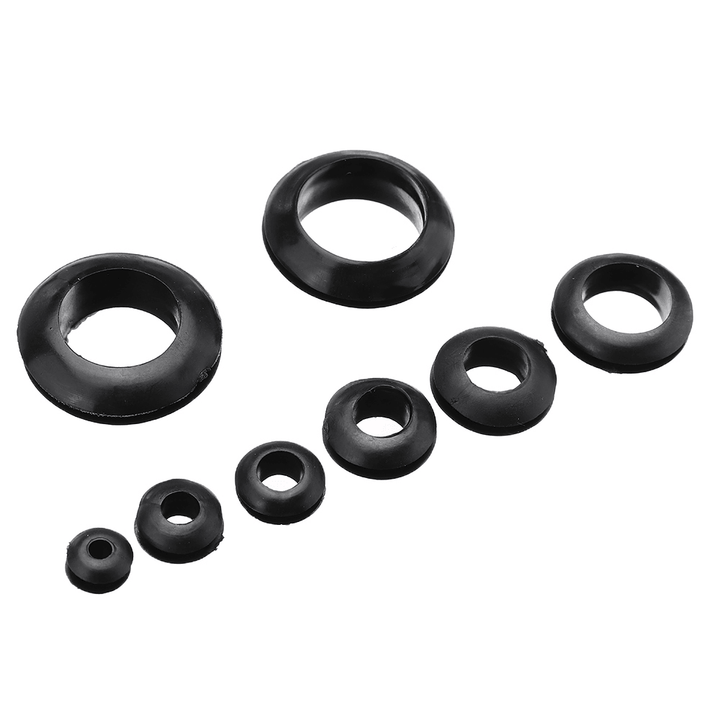 Suleve‚Ñ¢ MXRW5 180Pcs Rubber O Ring Washer Grommets Ring Anti-Slip Gasket Seal Assortment Set