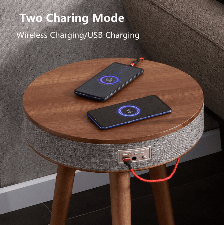 YIBU #YB-010 Intelligent Speaker End Table HIFI Sound Quality Two Charging Modes